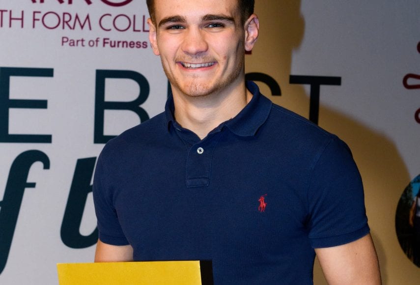 Top performing student Elliott Stockdale has been shortlisted for a national education award