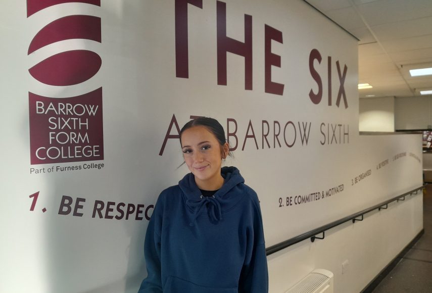 A Barrow Sixth Form College student is looking forward to learning about leadership when she takes up her Dream Placement next month. Eboni McClarey, who studies A Levels in psychology, biology and chemistry at the Rating Lane campus, has successfully applied for the placement, which will take place at the office of the Barrow and Furness MP Simon Fell.